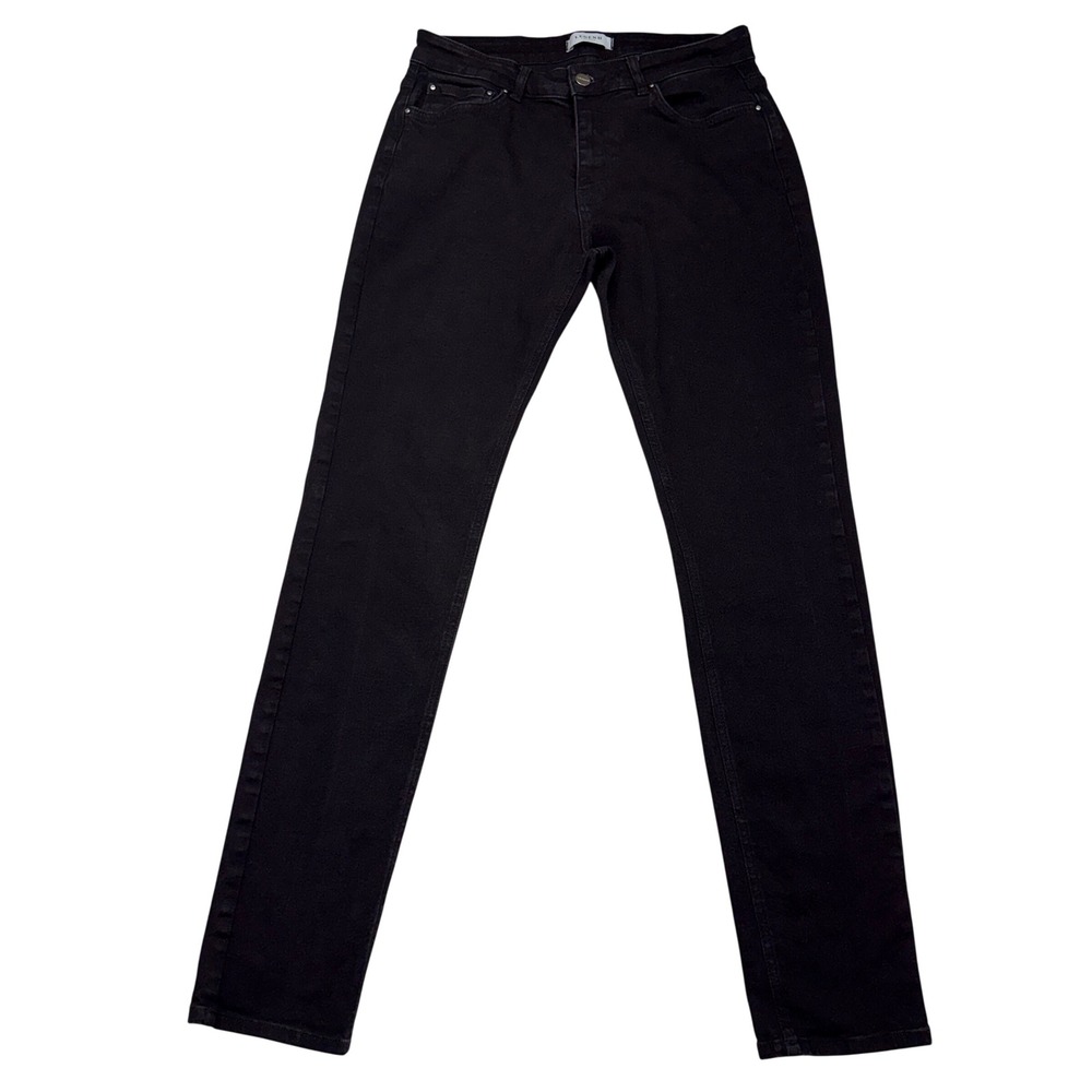 Legend London Jeans Mens 34x34 Black Slim Fit Denim LL-2022-296 Stretch